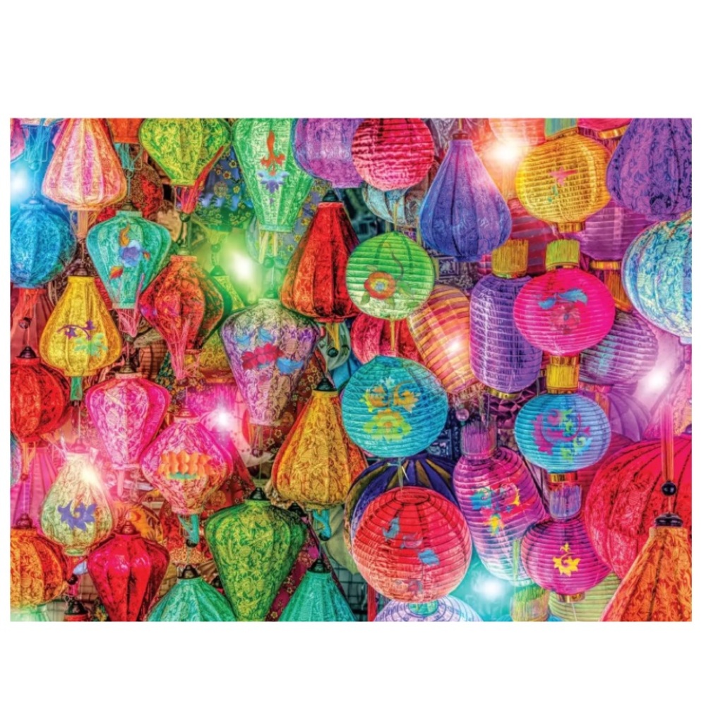 Buffalo Games Glowing Lanterns 1000 Piece Puzzle - Picture 3 of 3